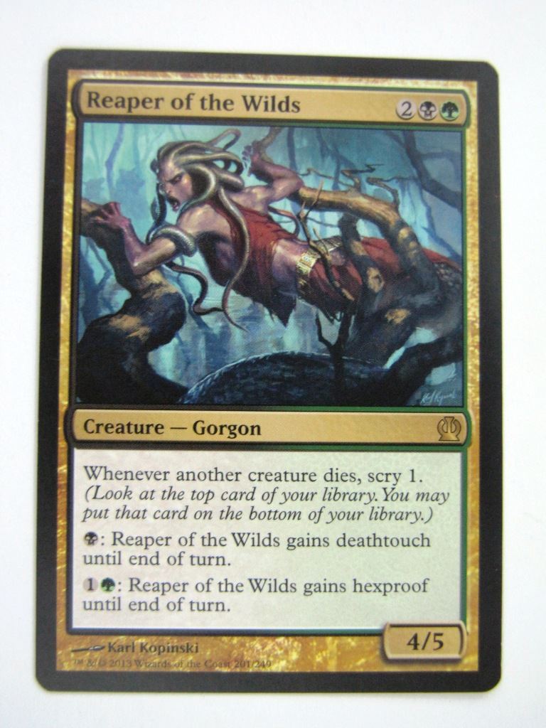 MTG Magic Played Cards: REAPER OF THE WILDS # 6J53
