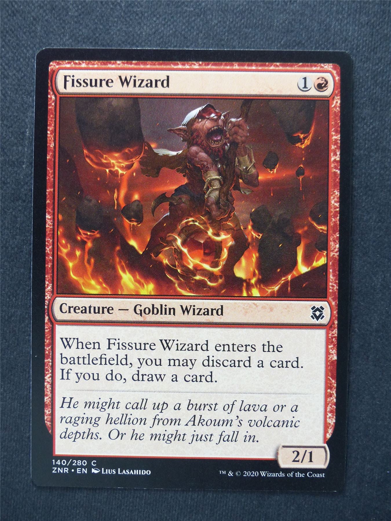 Fissure Wizard - Mtg Magic Cards #UX