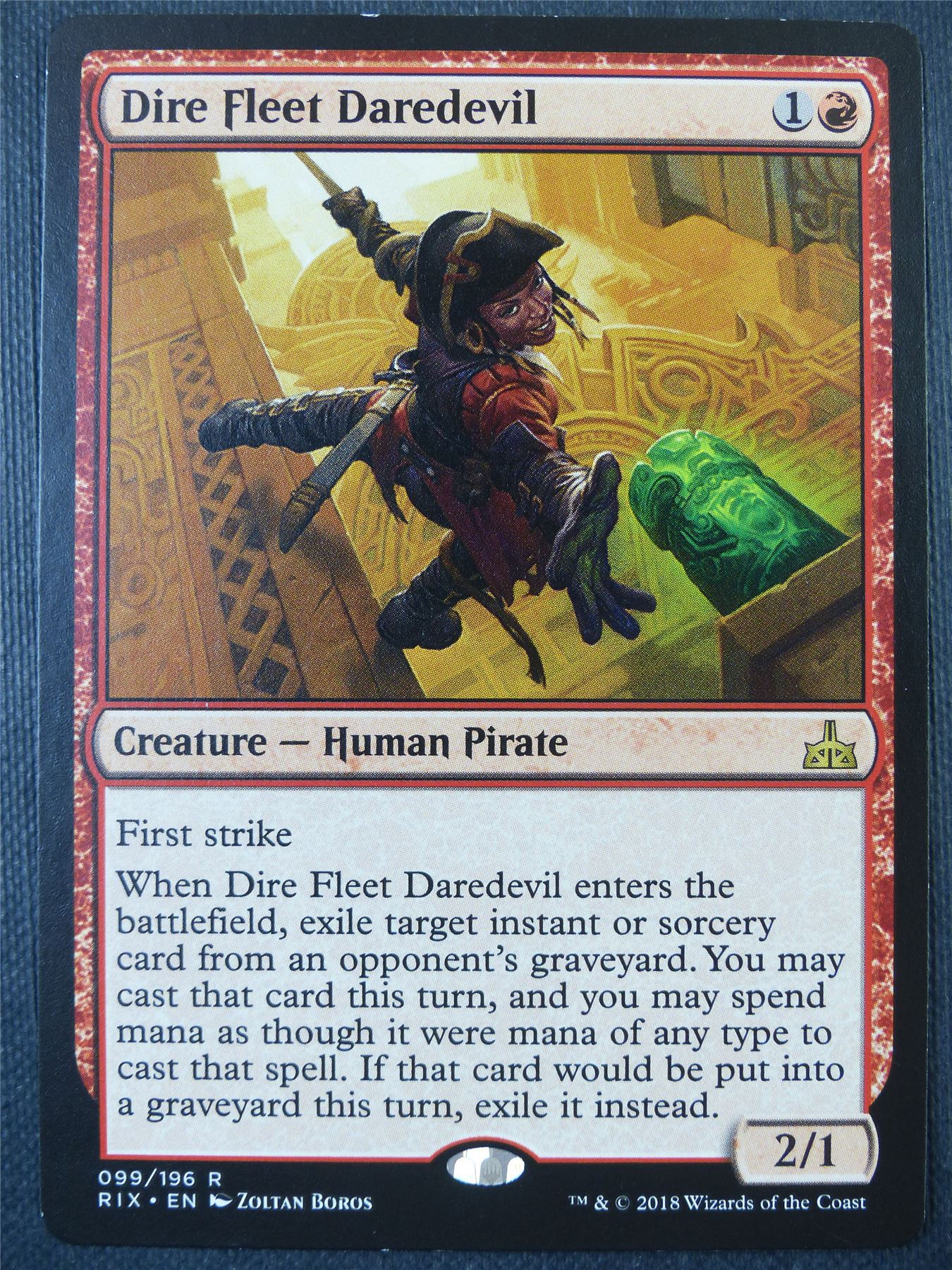 Dire Fleet Daredevil - Mtg Card #950