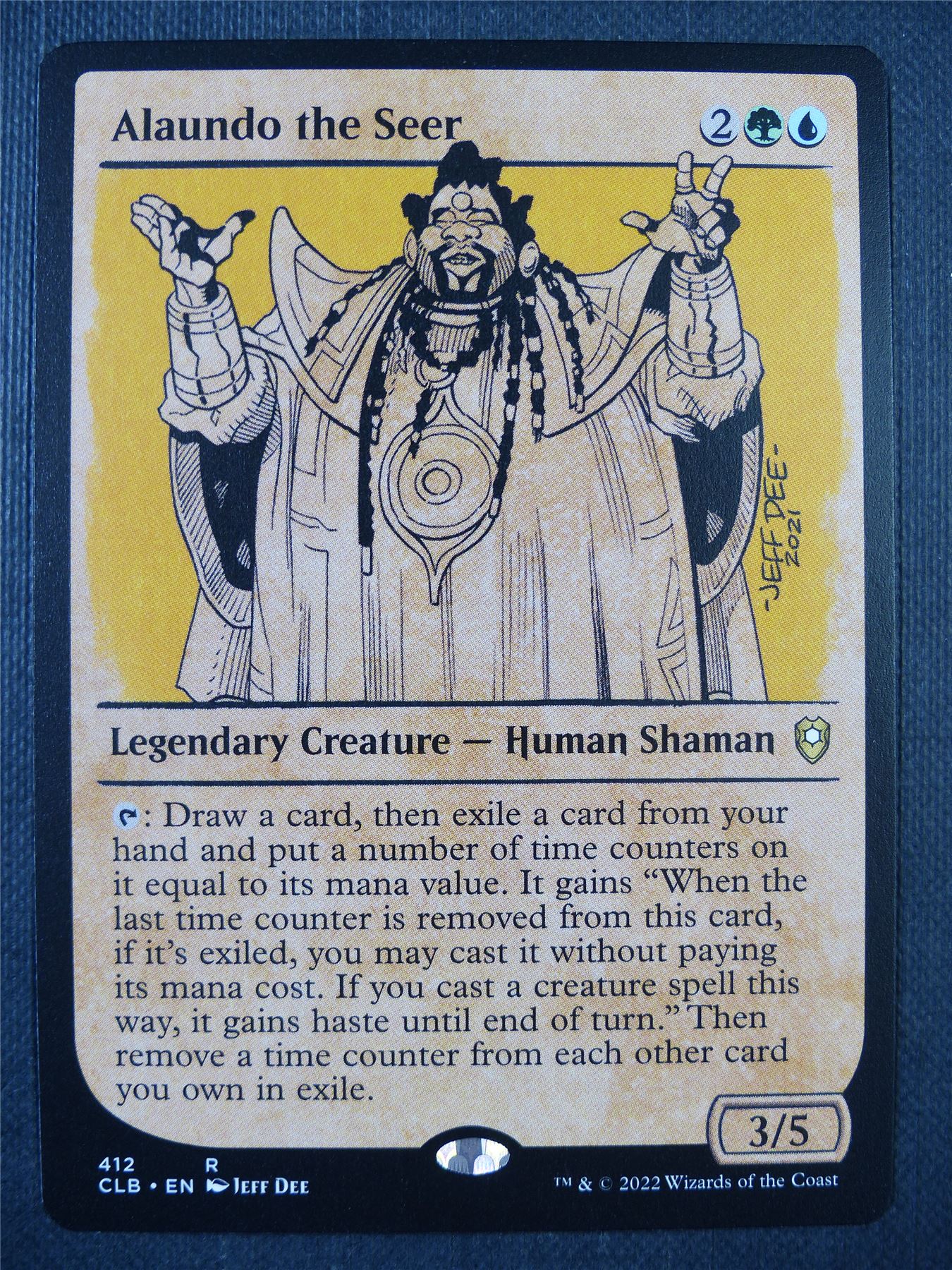 Alaundo the Seer Showcase - Mtg Card #6SH