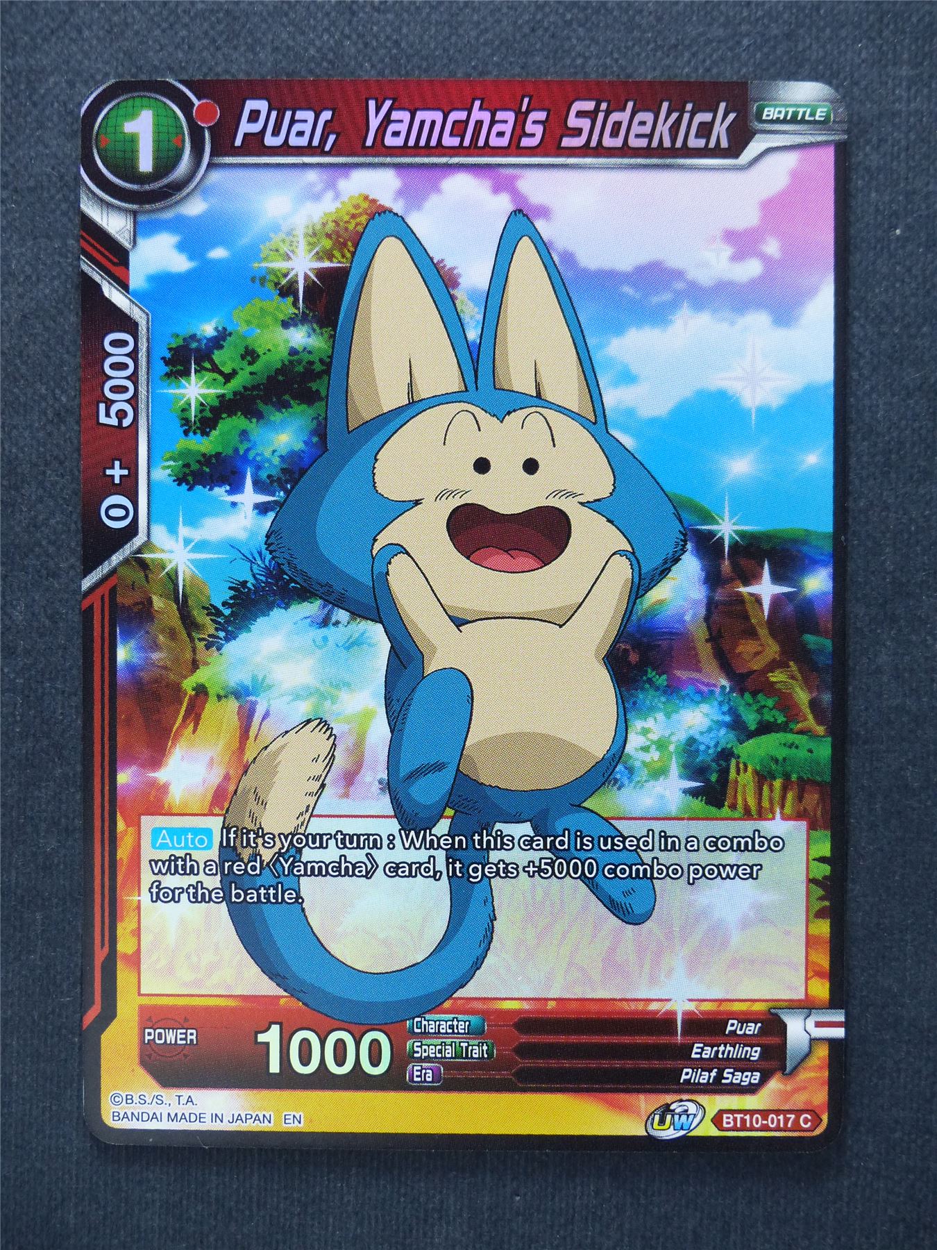 Puar Yamcha's Sidekick Foil - Dragon Ball Super Cards #17