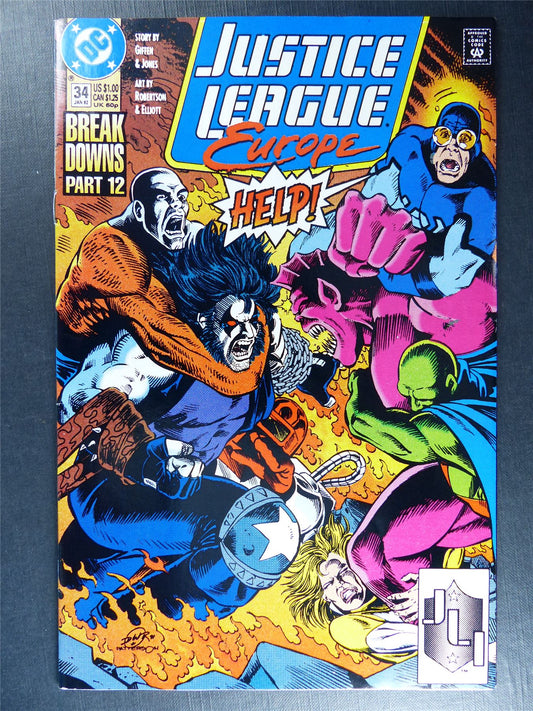 JUSTICE League Europe #34 - DC Comics #NM
