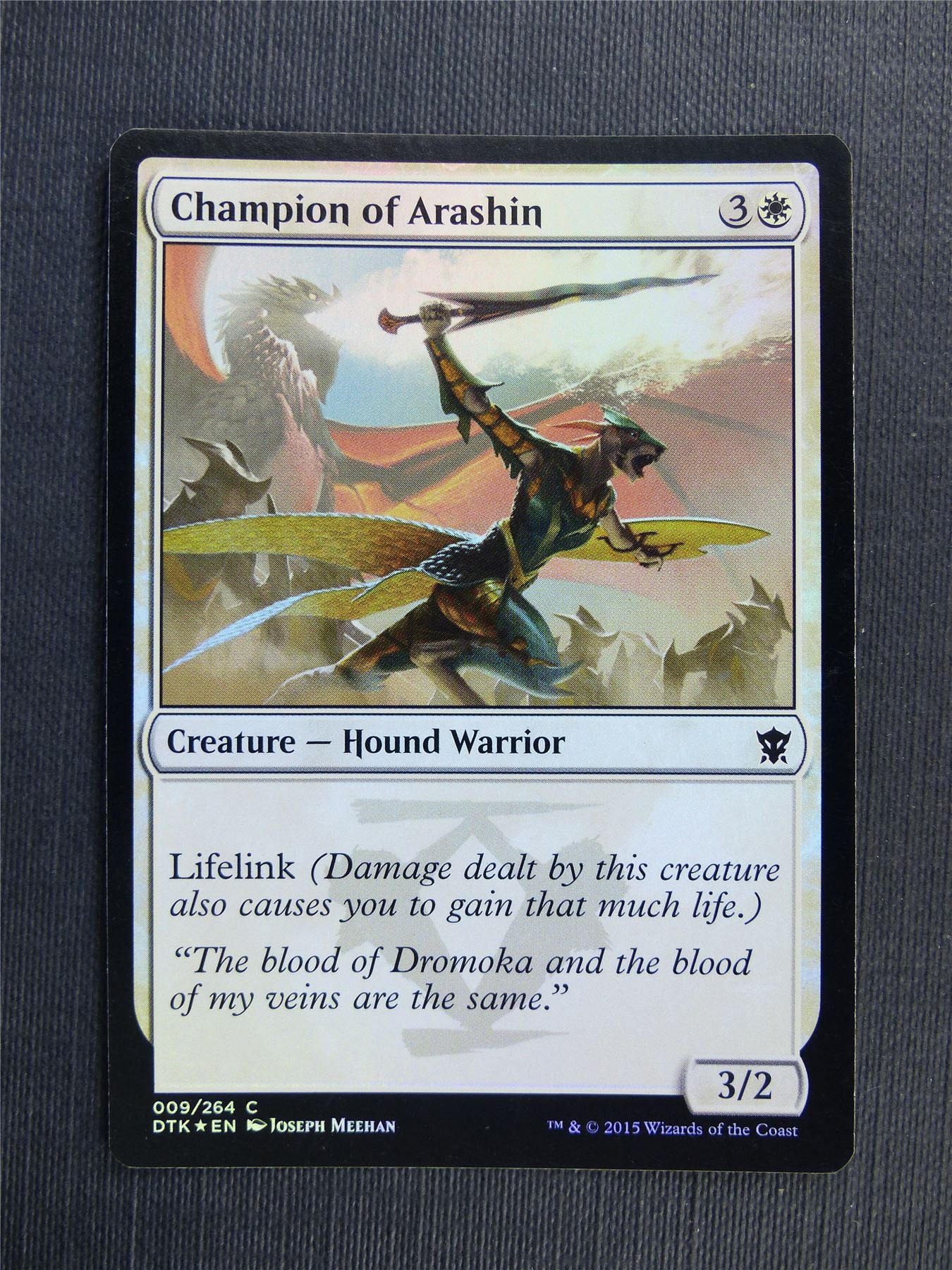 Champion of Arashin Foil - Mtg Magic Cards #38U