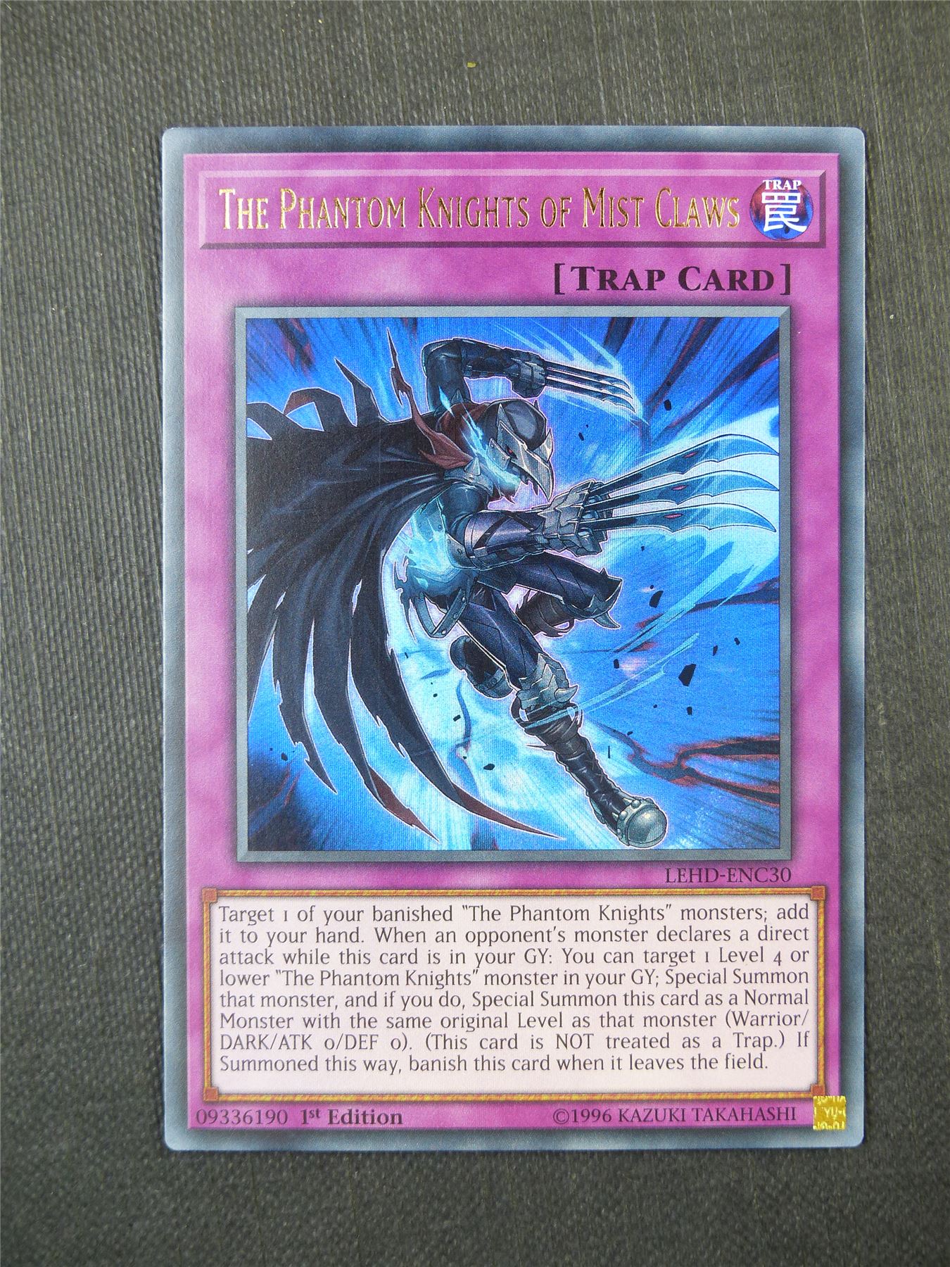 The Phantom Knights of Mist Claws - Yugioh Card #9K2 Archeron The Phantom Knights of Mist Claws - Yugioh Card #9K2 Archeron