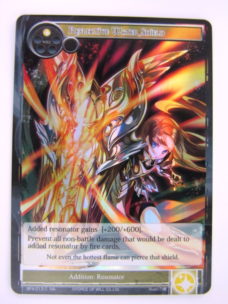 Force of Will Cards: REFLECTIVE WATER SHIELD FOIL # 15D16