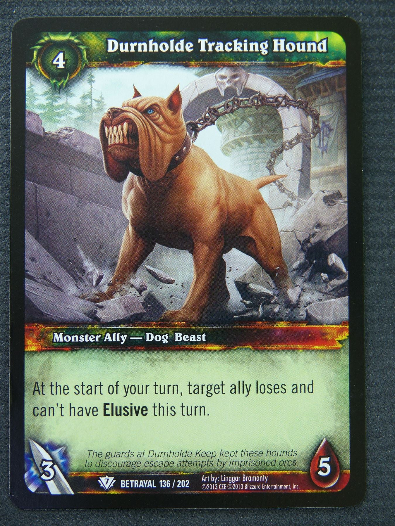 Durnholde Tracking Hound - Common - World Of Warcraft #1HK