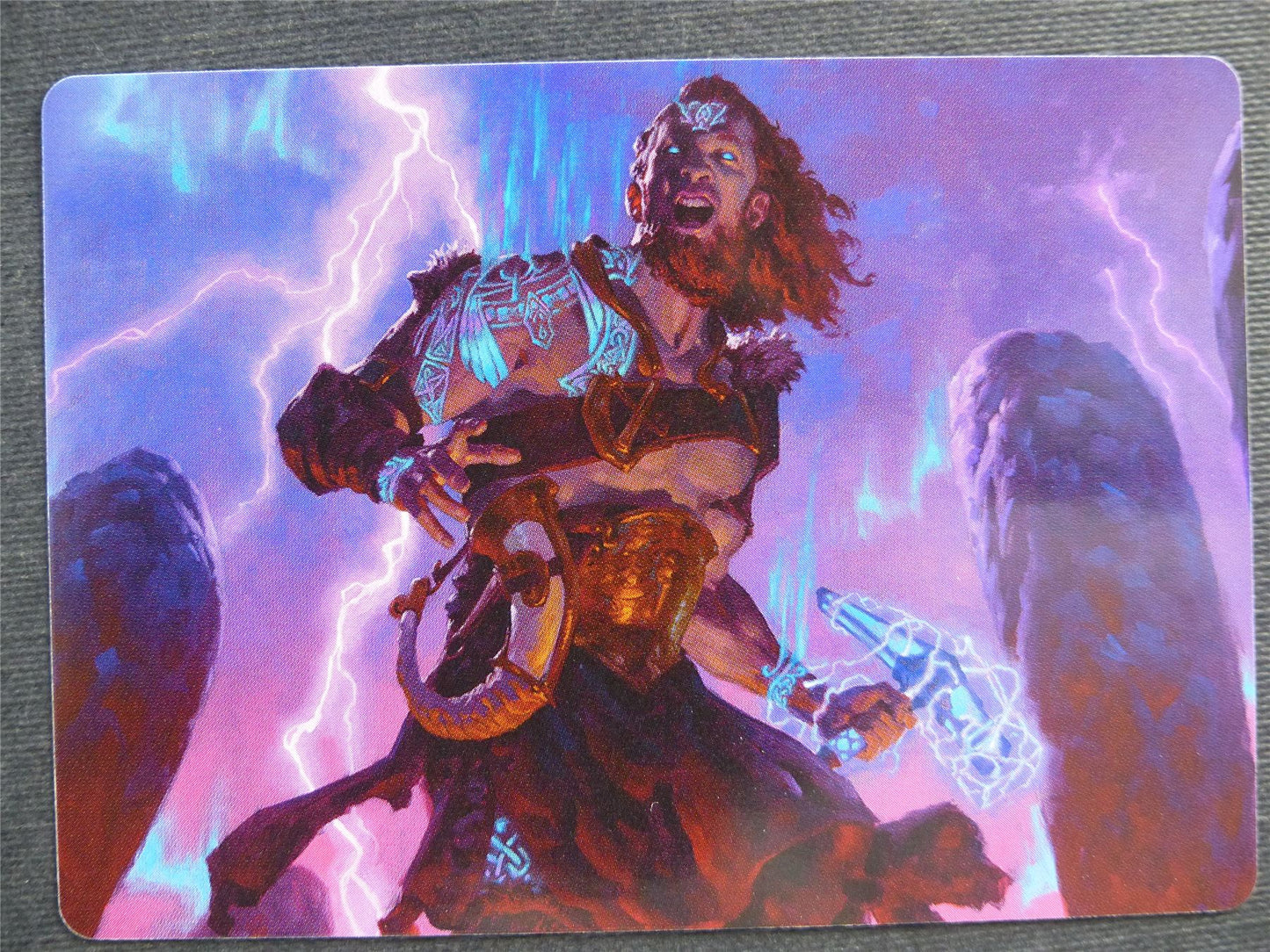 Toralf God of Fury 39/81 Art - Mtg Magic Cards #4H