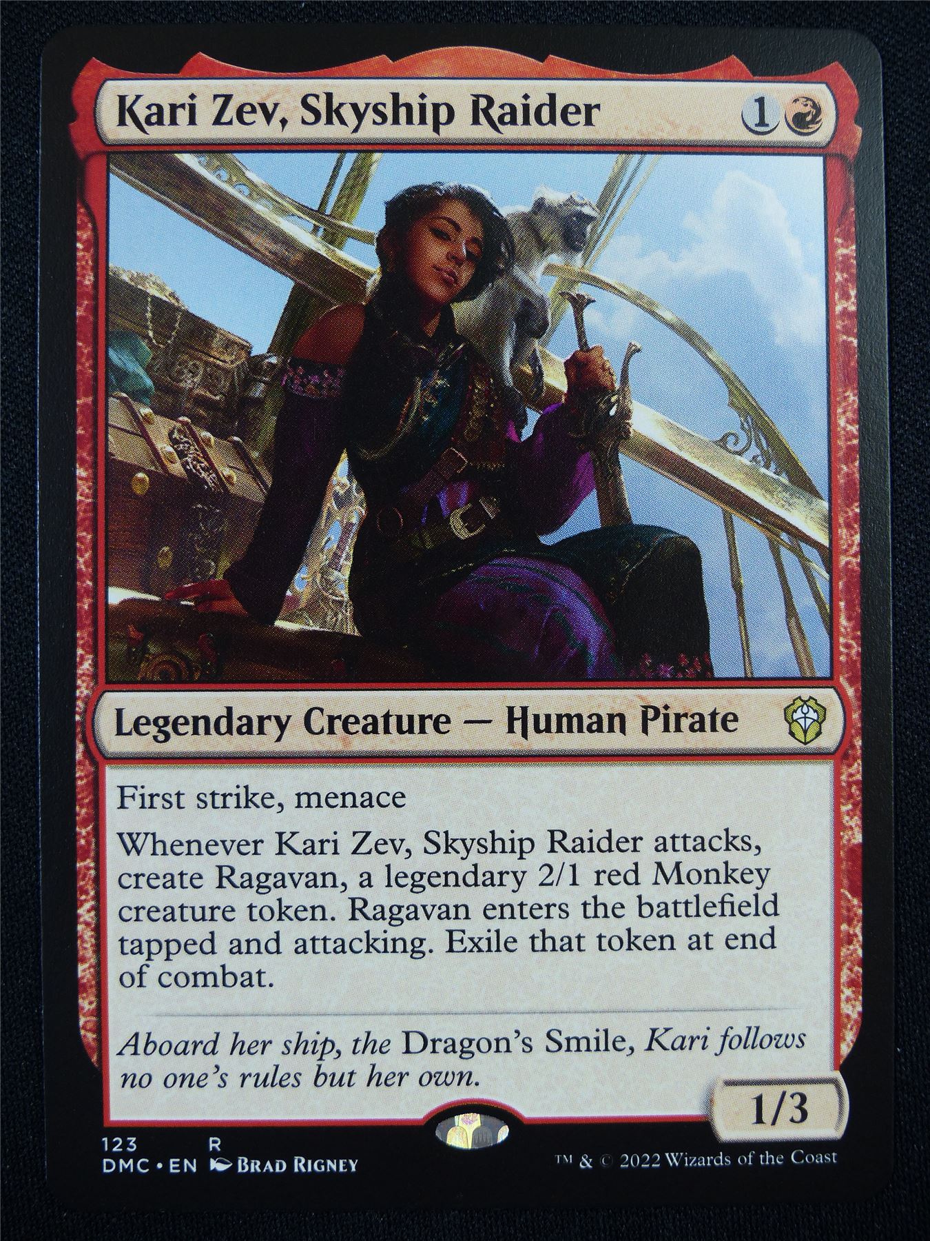 Kari Zev Skyship Raider - Mtg Card #IS