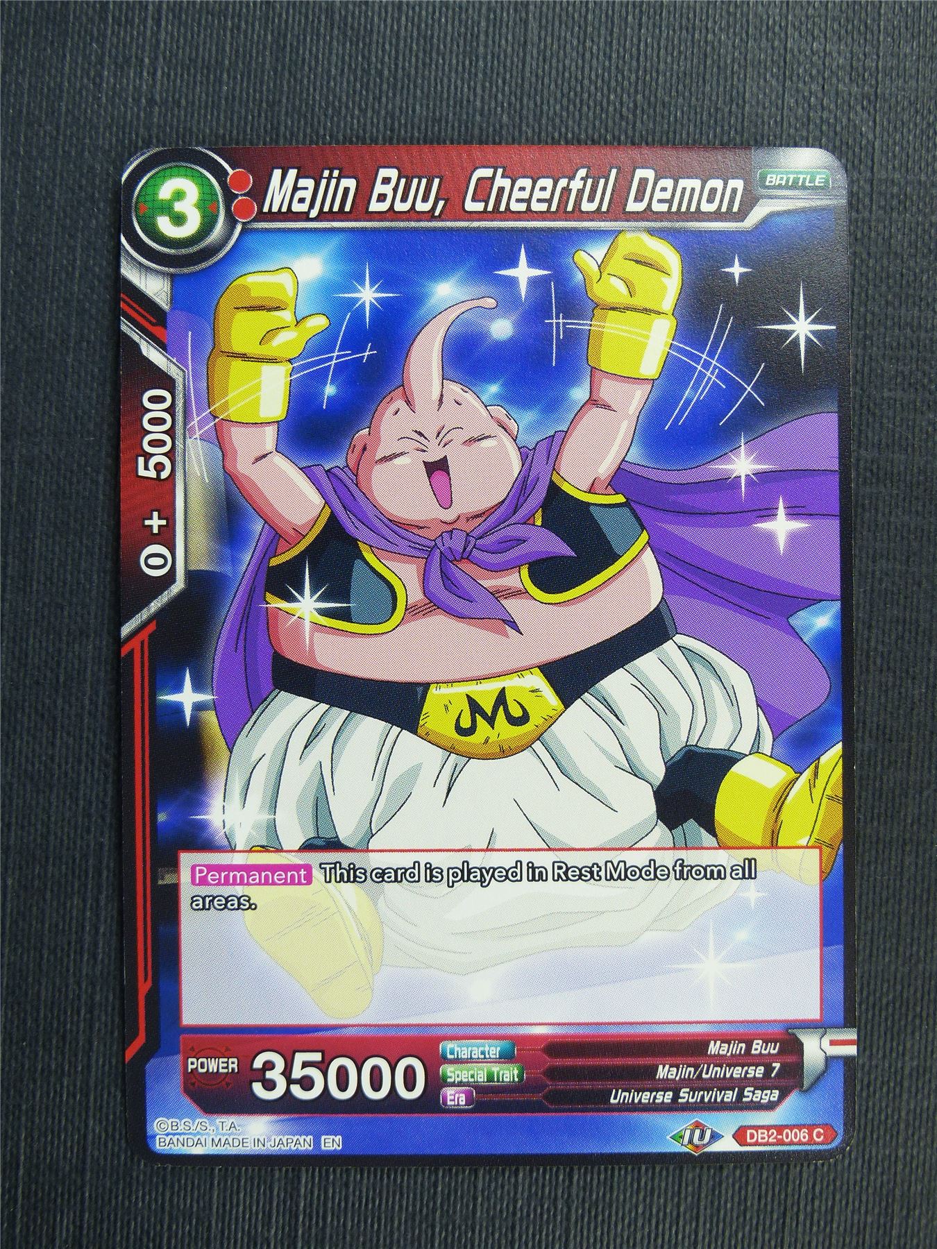 Majin Buu Cheerful Demon - DB2 Dragon Ball Super Card