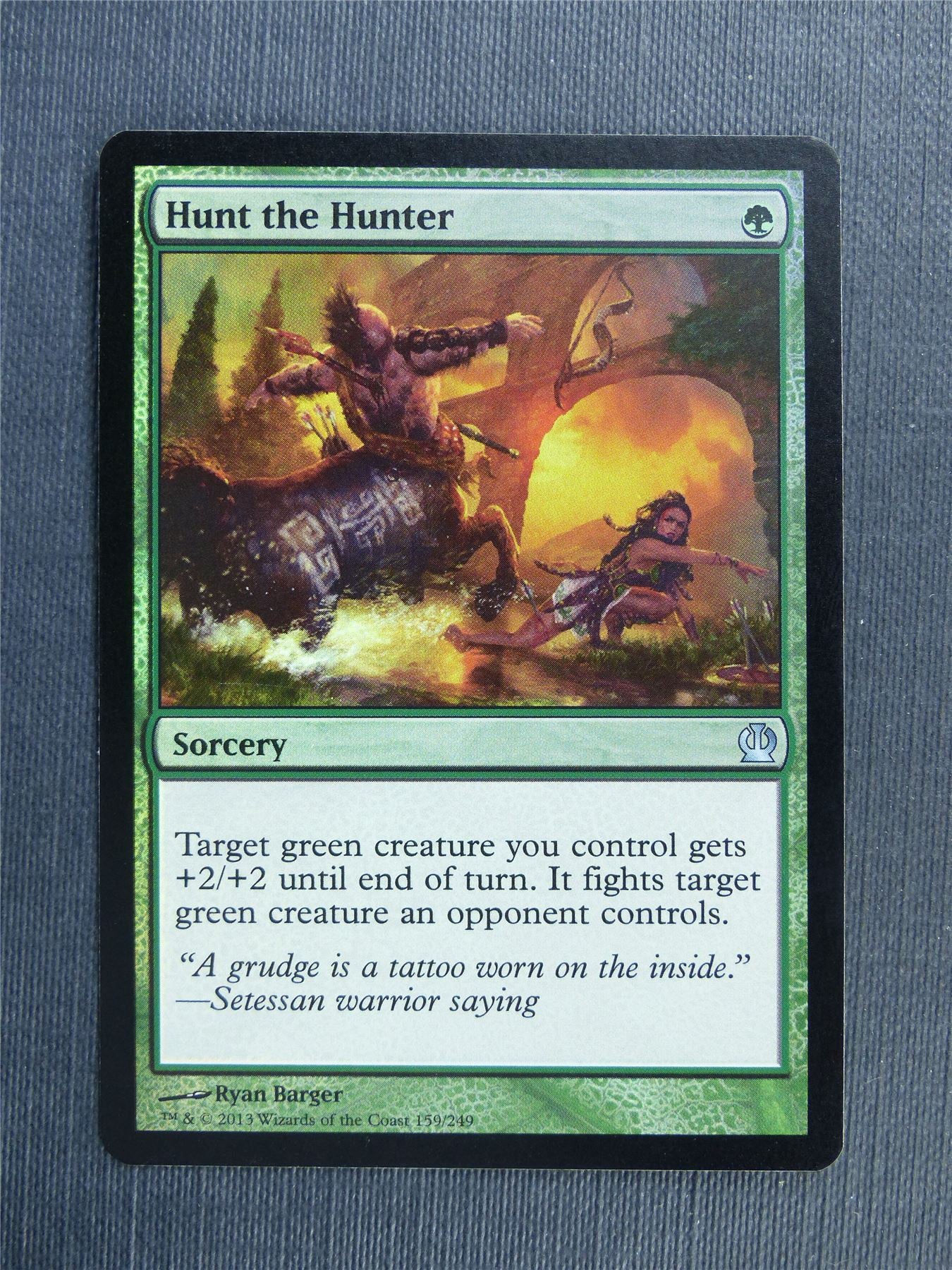 Hunt the Hunter Foil - Mtg Magic Cards #39B