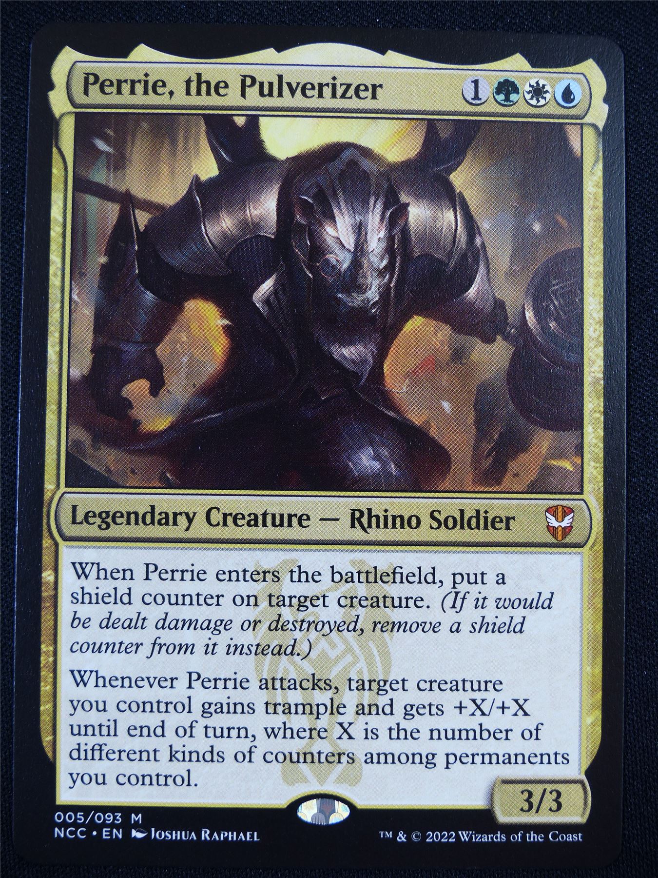 Perrie the Pulverizer - Mtg Card #ON