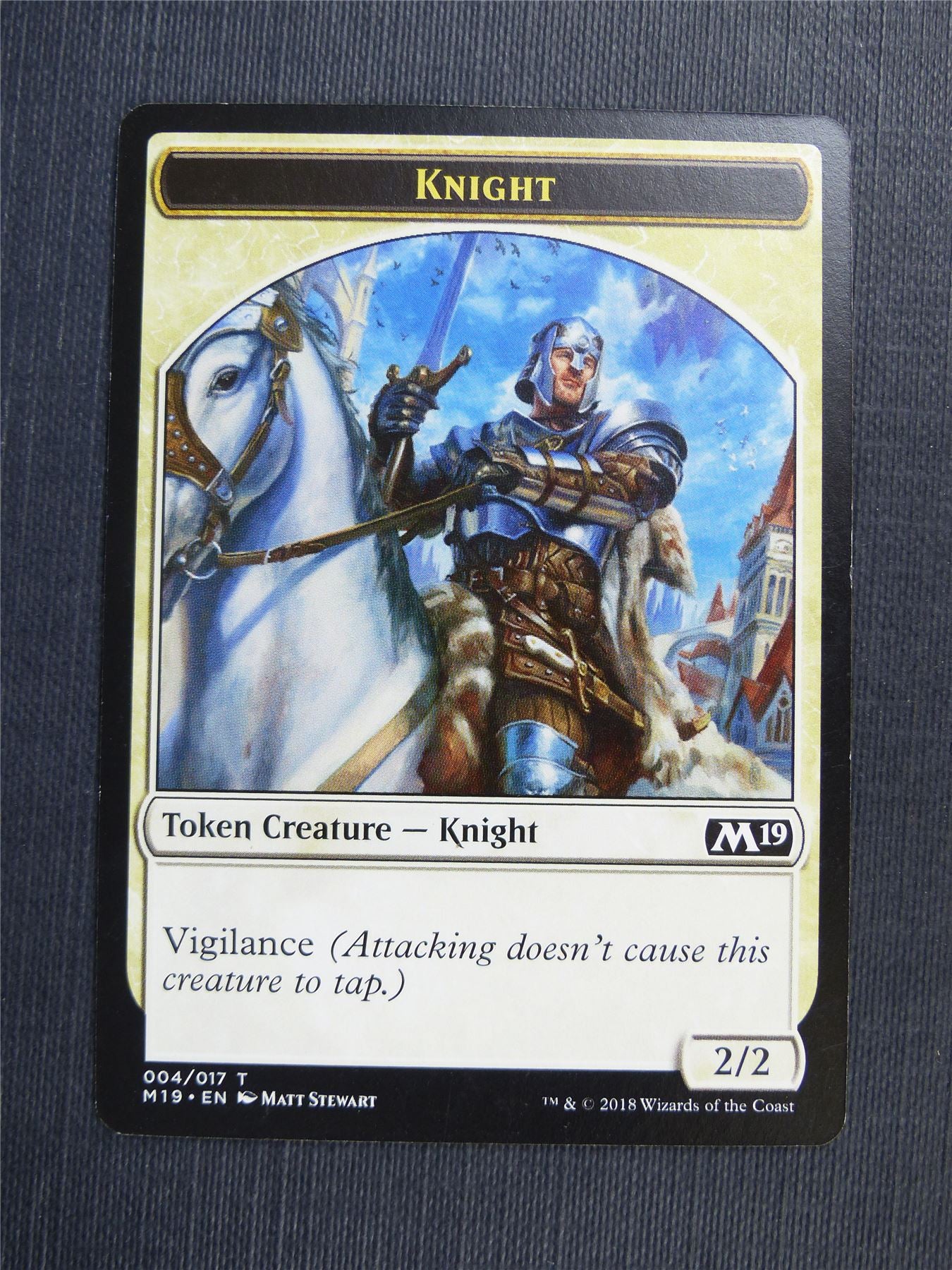 Thopter / Knight - Mtg Magic Token Cards #4PJ