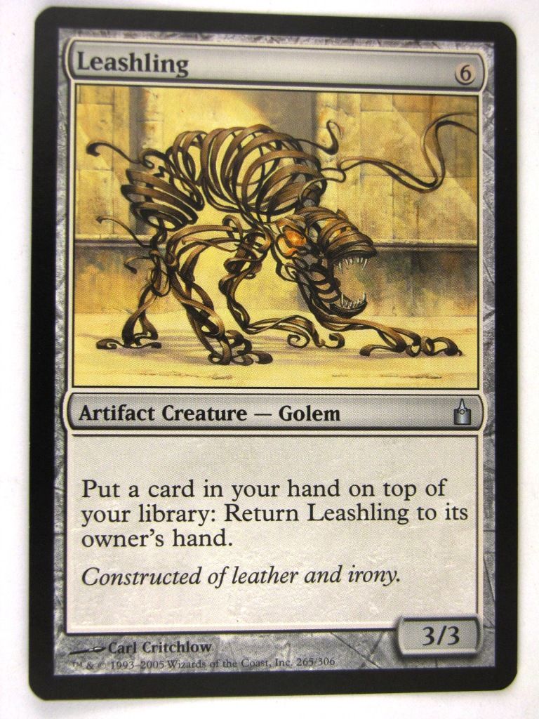 MTG Magic: the Gathering Cards: LEASHLING: RAV