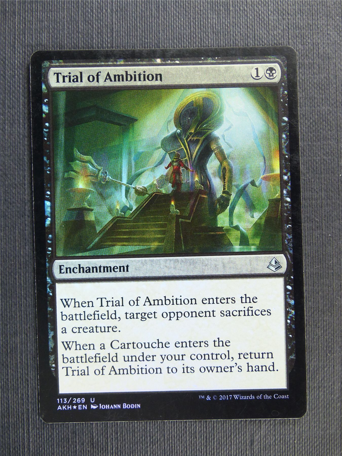 Trial of Ambition Foil - Mtg Magic Cards #3EE