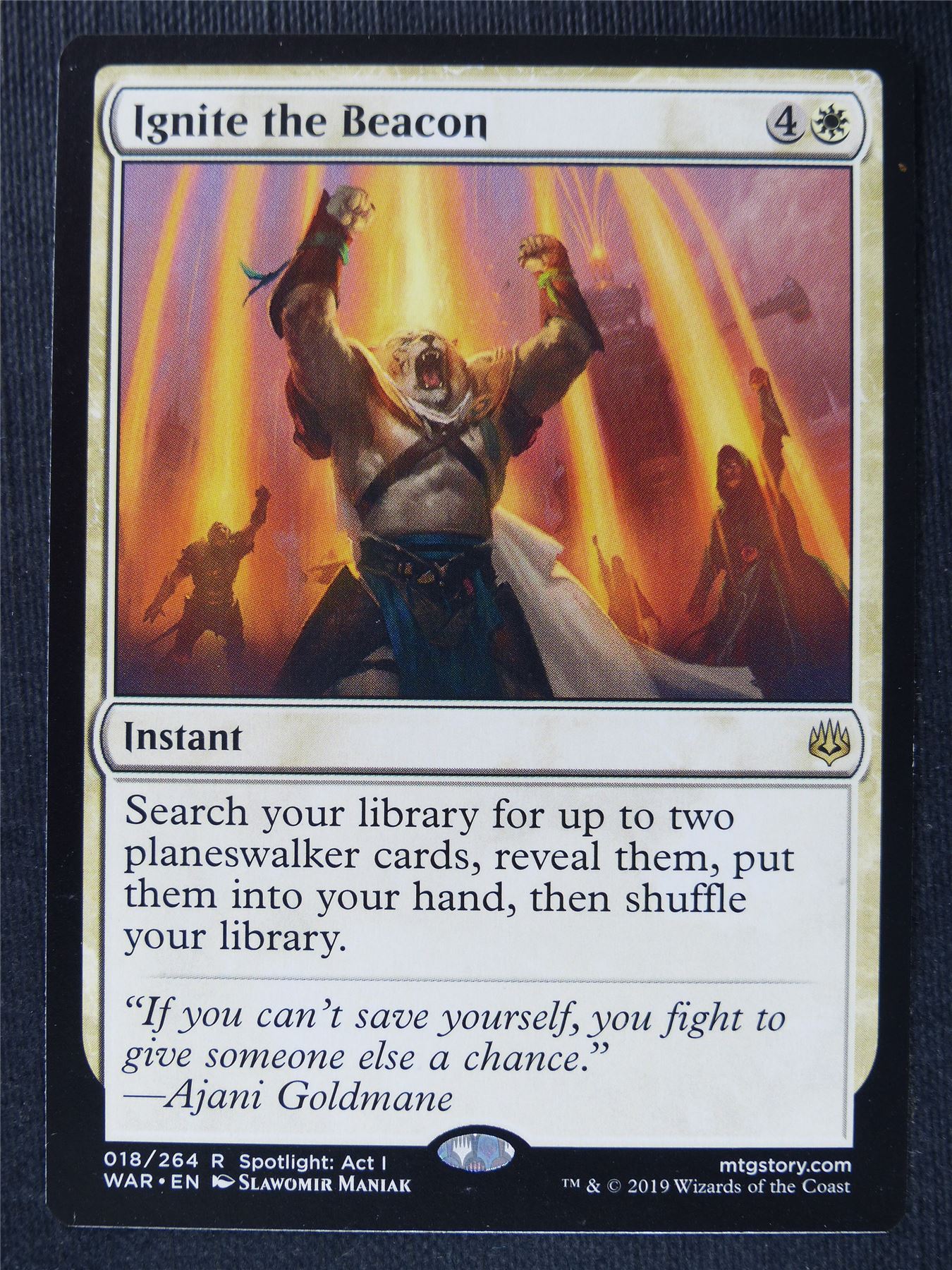 ignite the Beacon - Mtg Magic Cards #1AX Archeron ignite the Beacon - Mtg Magic Cards #1AX Archeron