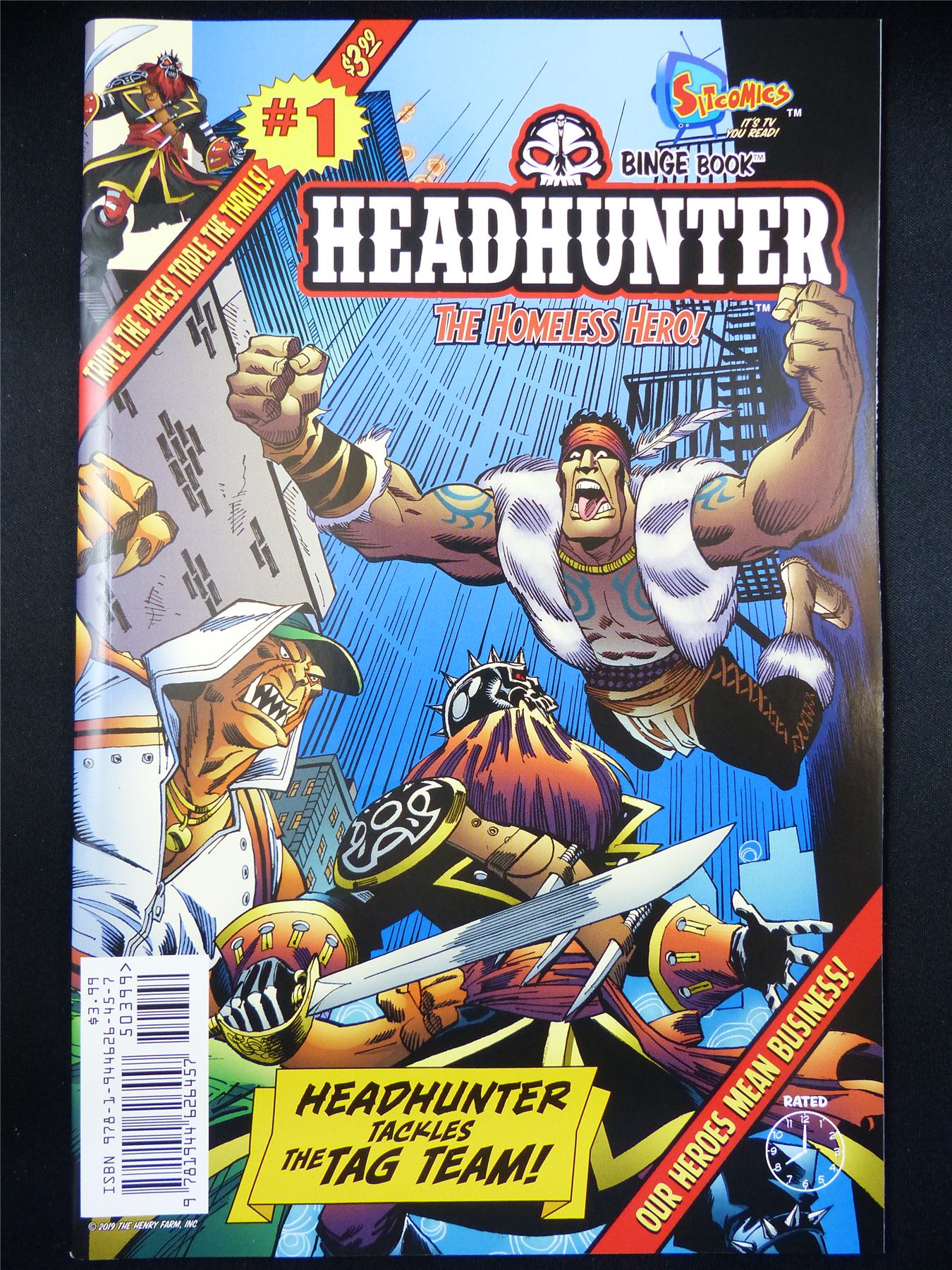 HEADHUNTER: The Homeless Hero! #1 - Oct 2022 - Oni Press Comics #GM