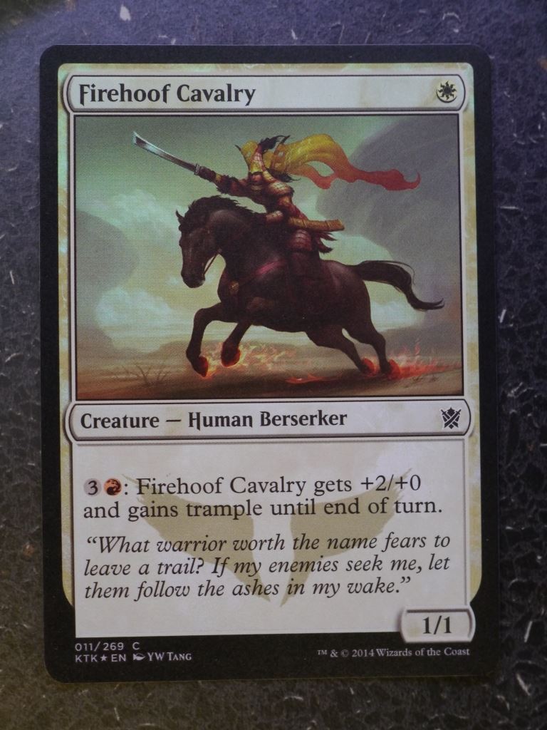 MTG Magic Cards: FIREHOOF CAVALRY FOIL # 4I76
