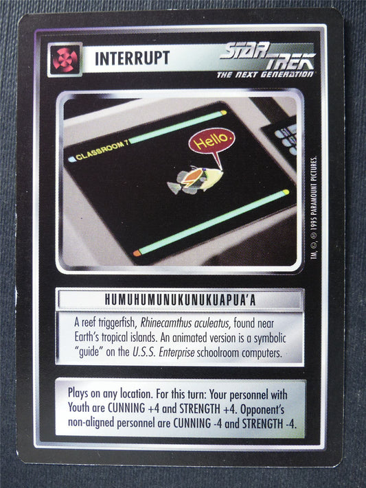 Humuhumunukunukuapua'a - NG - Star Trek Card #4T0