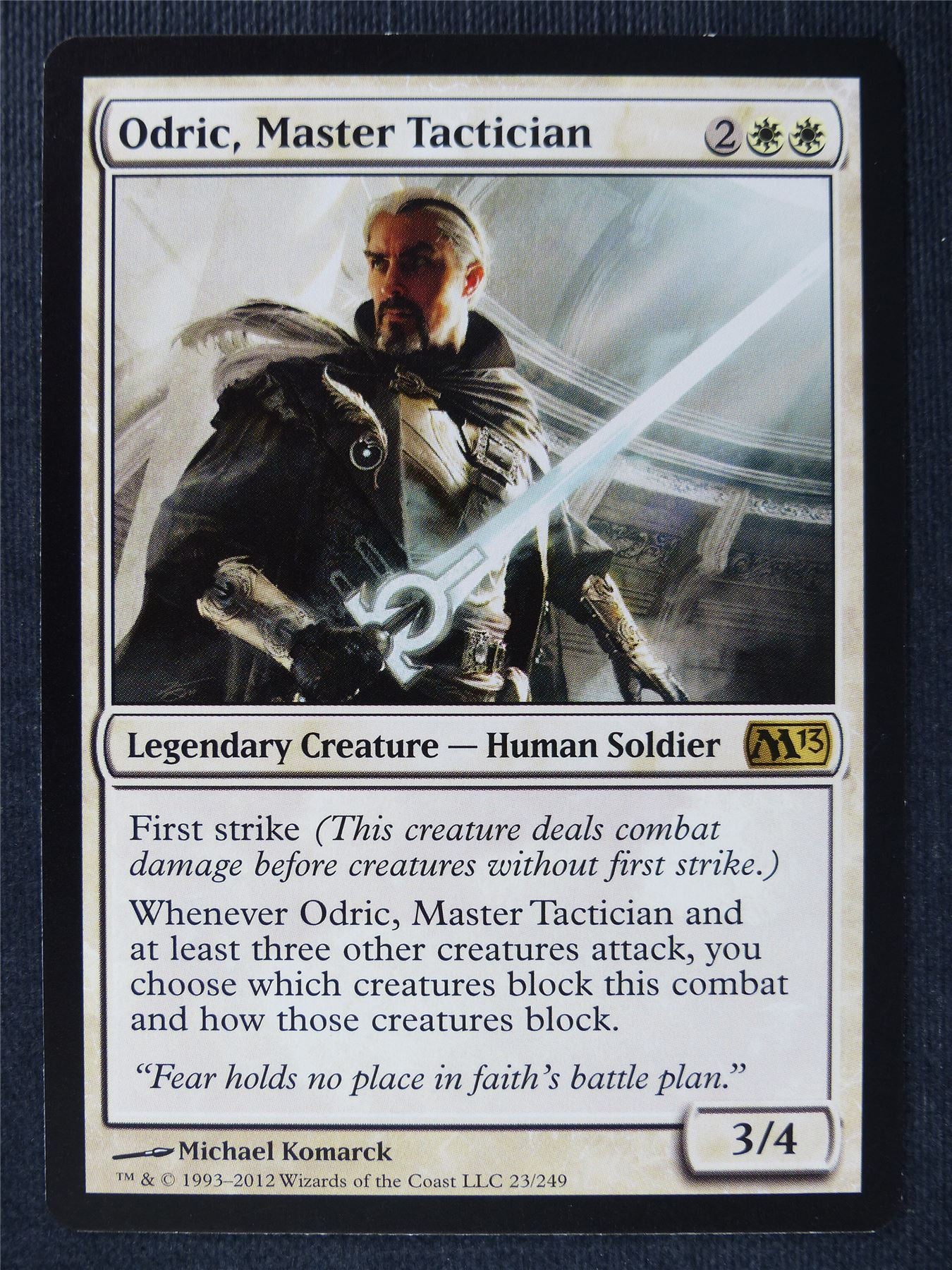 Odric Master Tactician - Mtg Magic Cards #J8