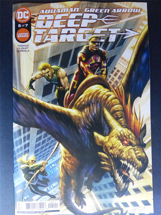 AQUAMAN Green Arrow: Deep Target #5 - Apr 2022 - DC Comic #7C5