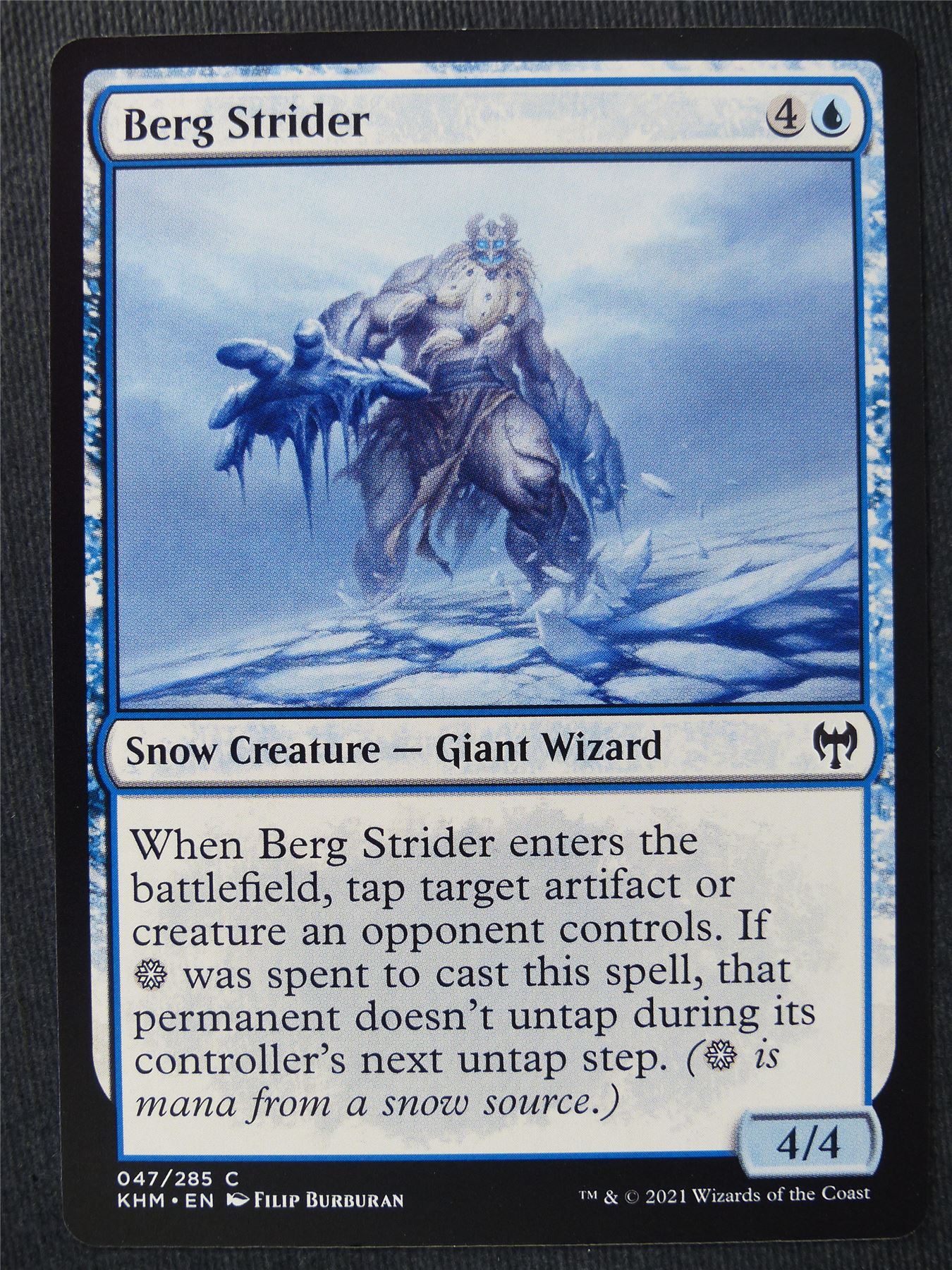 Berg Strider - Mtg Magic Cards #H
