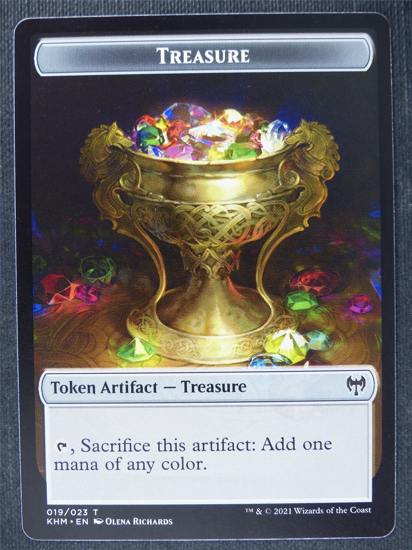 Treasure Token - Mtg Magic Cards #S1