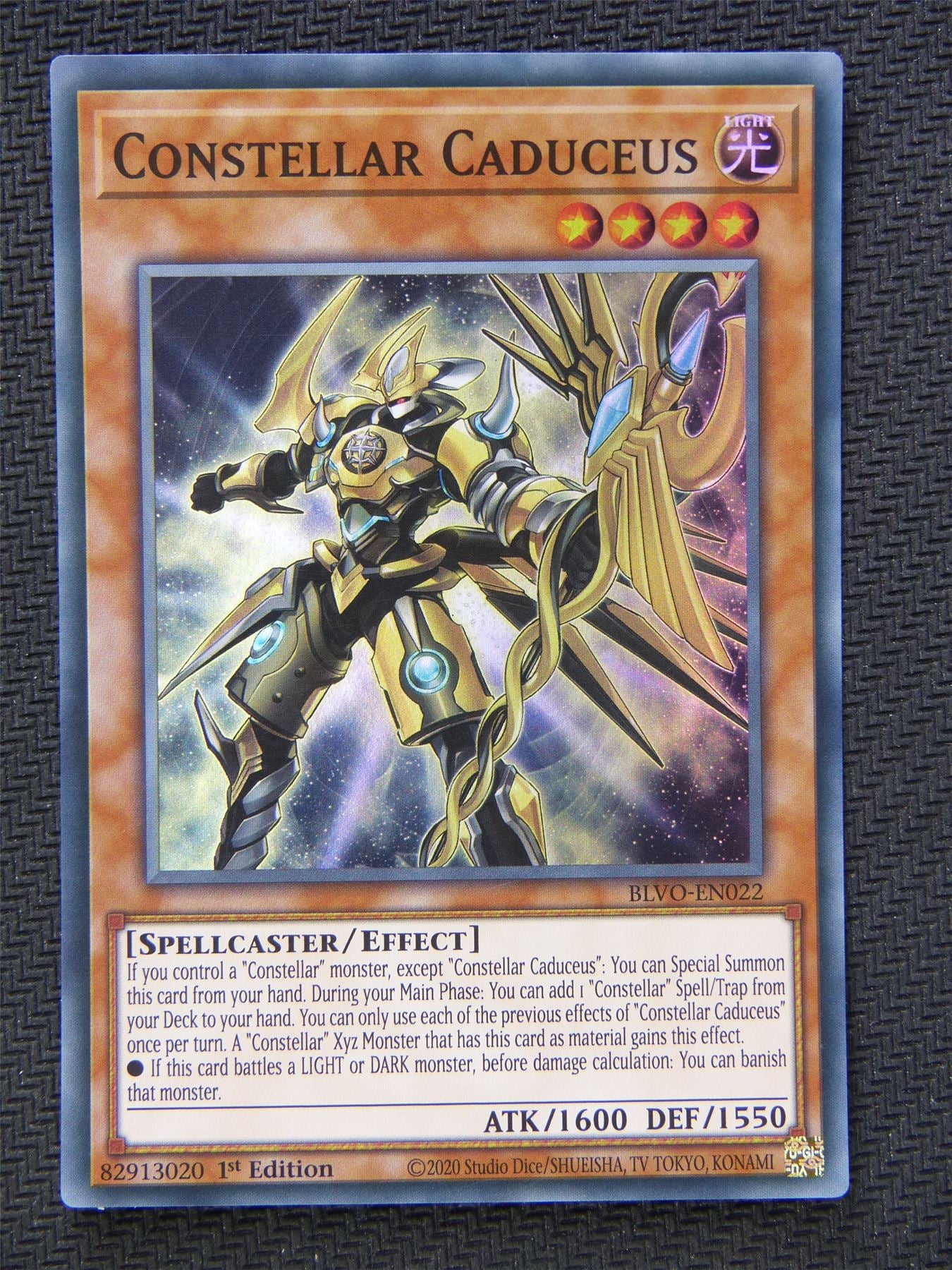 yugioh constellar cards Caduceus BLVO - Super Rare the following effect cannot MTG: Magic The Gathering/FINAL Printing:M11 150 T swift