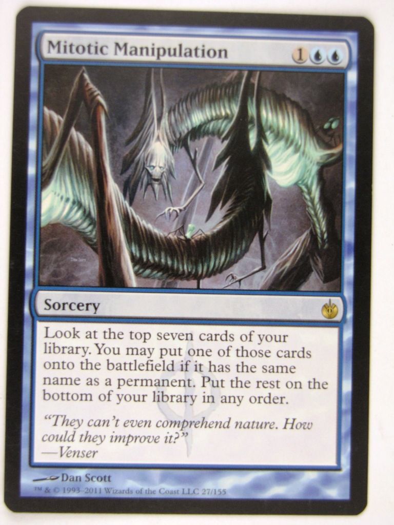 MTG Magic: The Gathering Cards: MITOTIC MANIPULATION - Played Rare