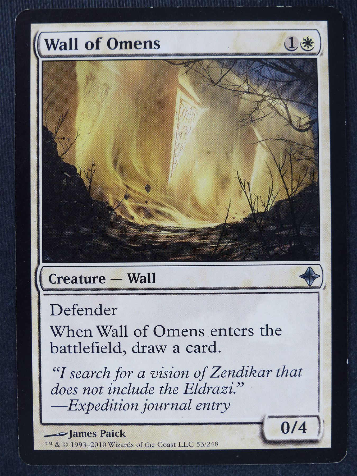 Wall of Omens - Mtg Magic Cards #CQ