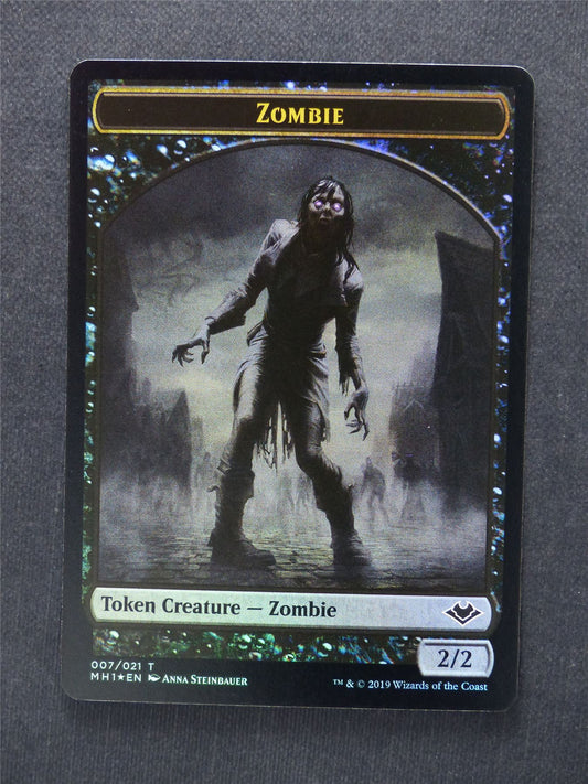 Zombie Token Foil - Mtg Magic Cards #ZG