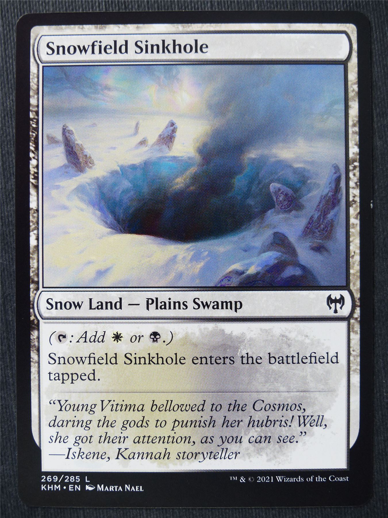 Snowfield Sinkhole - Mtg Magic Cards #30
