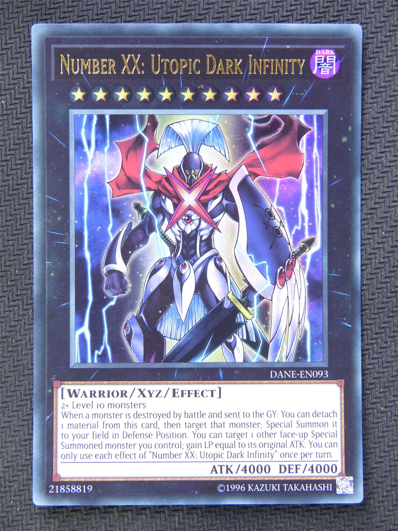 Number XX Utopic Dark Infinity DANE - Ultra Rare