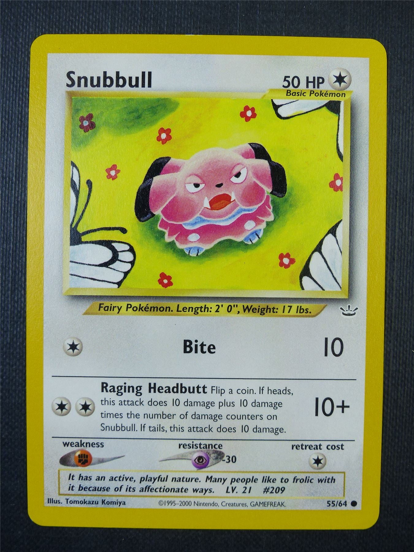 Snubbull 55/64 - Pokemon Card #7QT