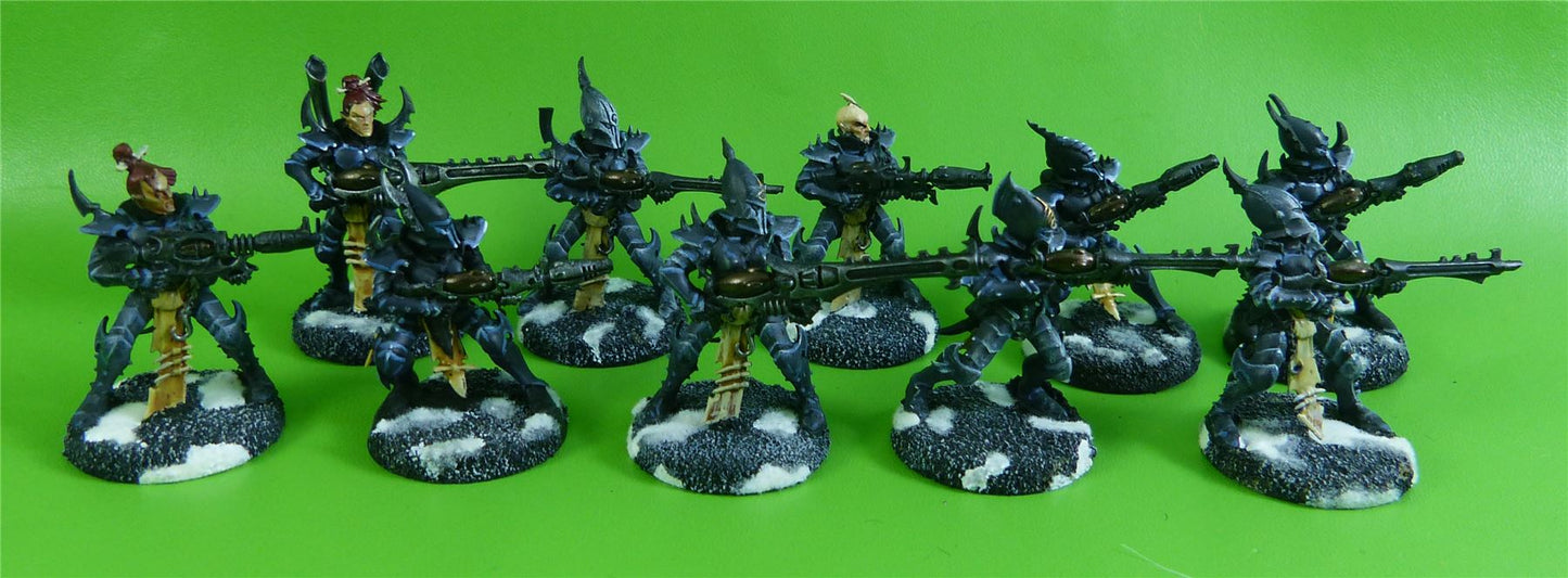 Drukhari Kabalite Warriors Painted - Warhammer AoS 40k #2N3