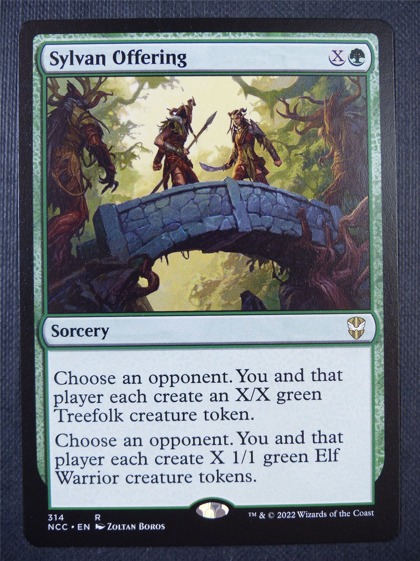 Sylvan Offering - Mtg Card #6PI