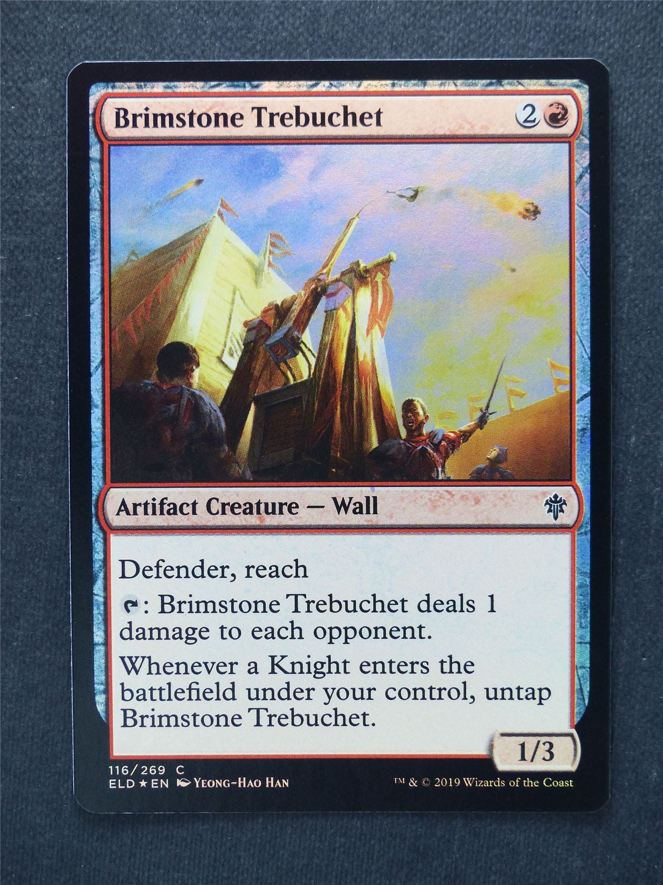 Brimstone Trebuchet Foil - Mtg Magic Cards #RI