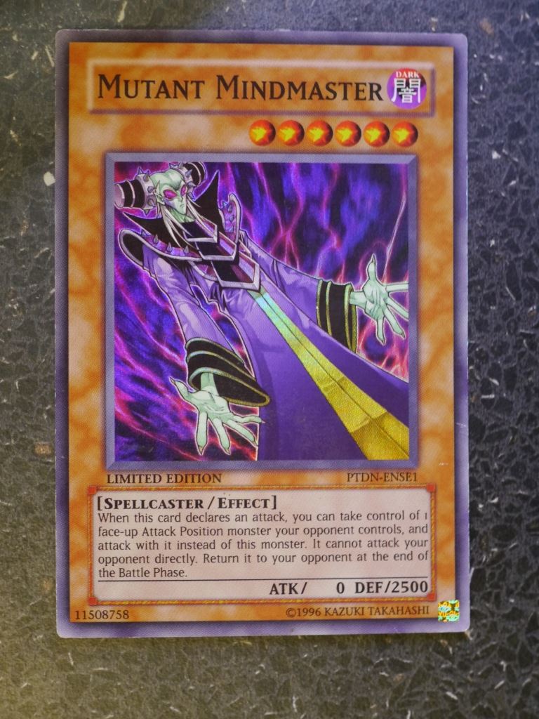 Yugioh Cards: MUTANT MINDMASTER PTDN SUPER RARE # 3B83