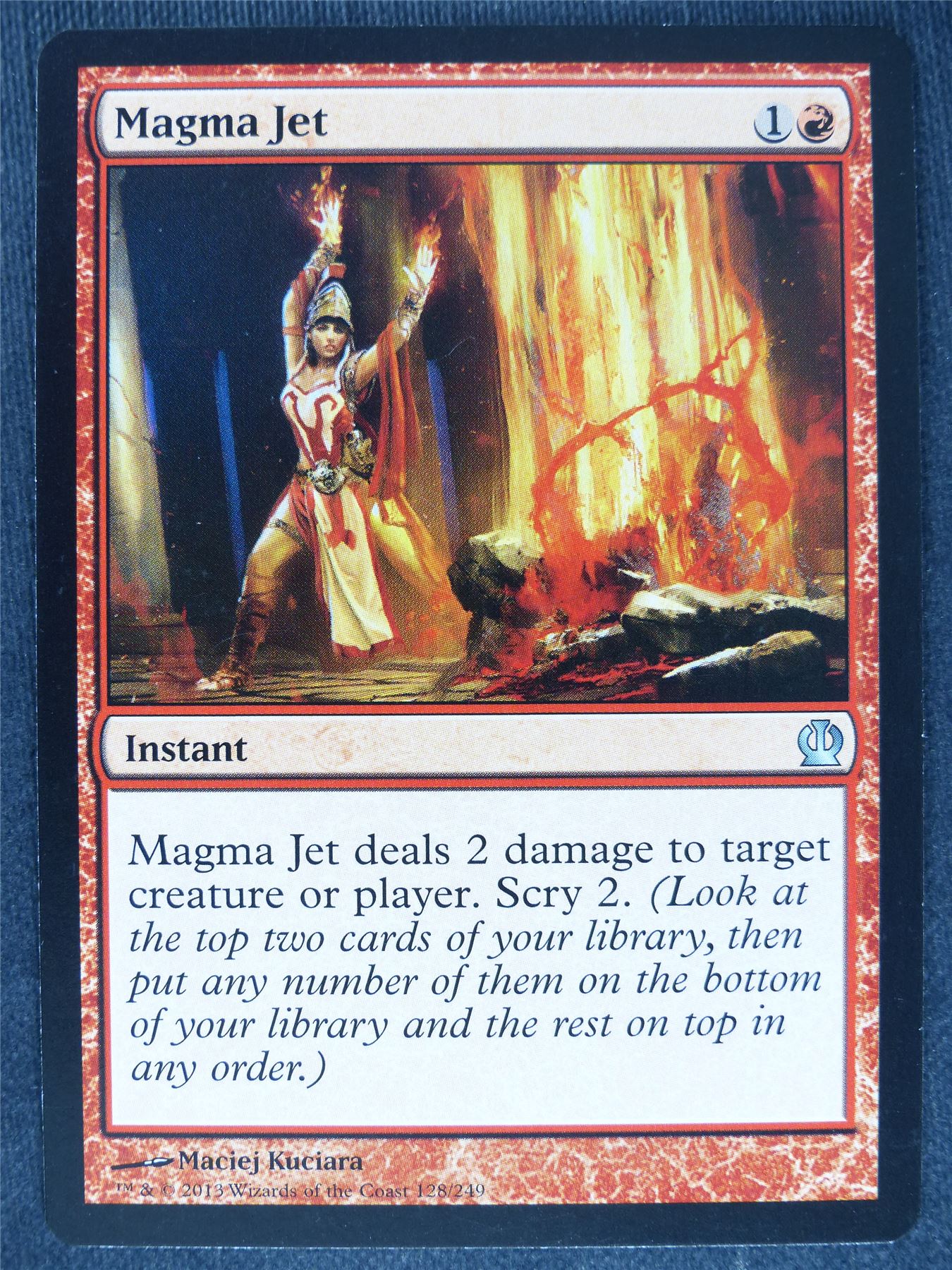Magma Jet - Mtg Magic Cards #B4