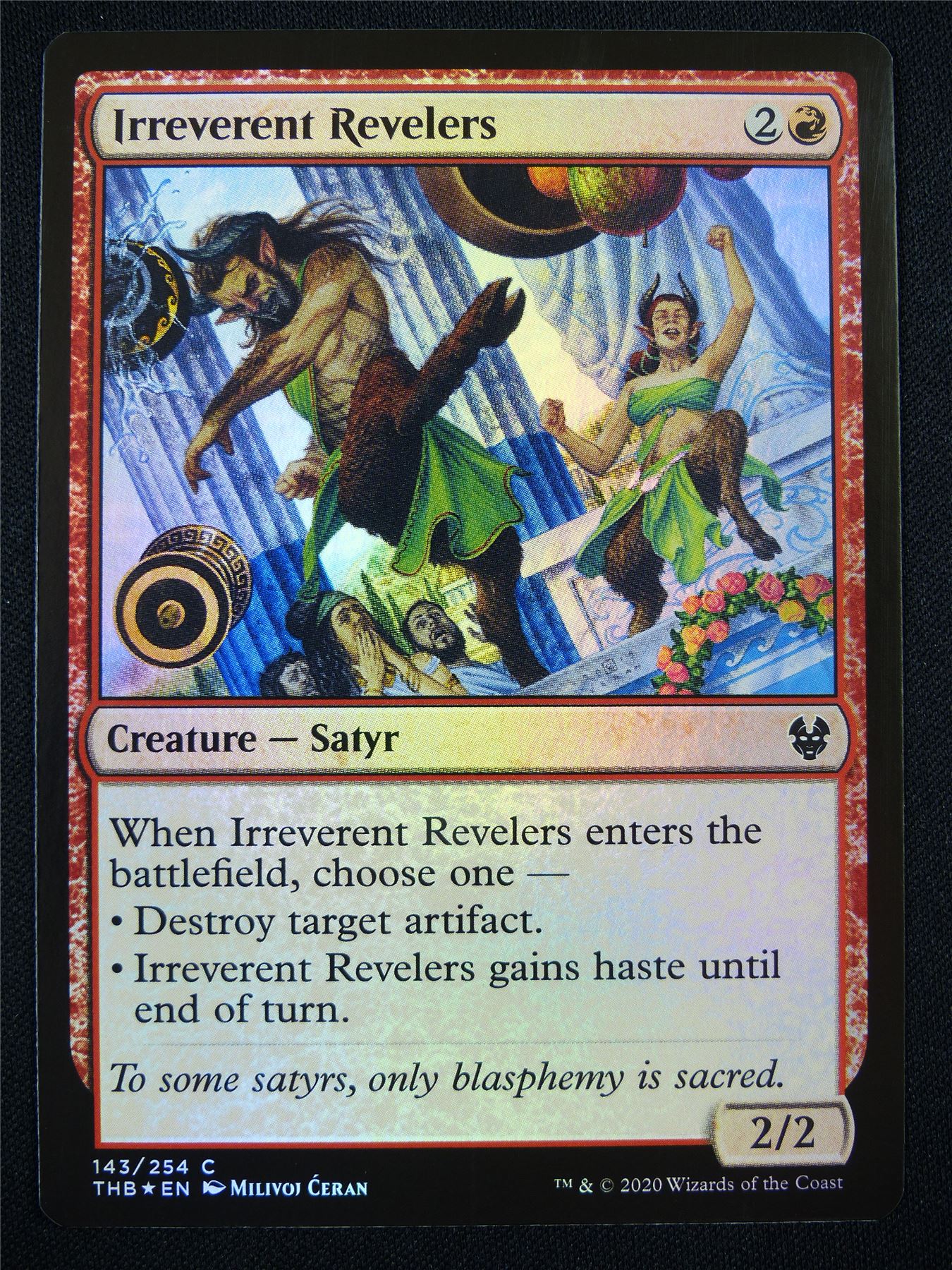 Irreverent Revelers Foil - Mtg Card #1JX