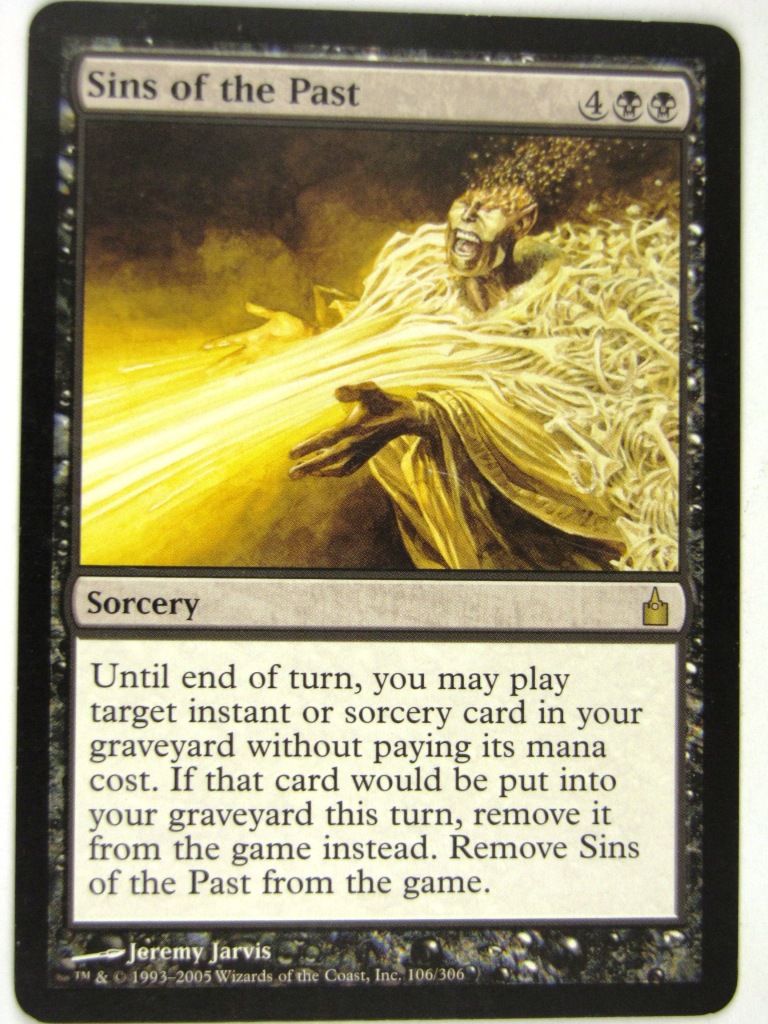 MTG Magic: the Gathering Cards: SINS OF THE PAST: RAV