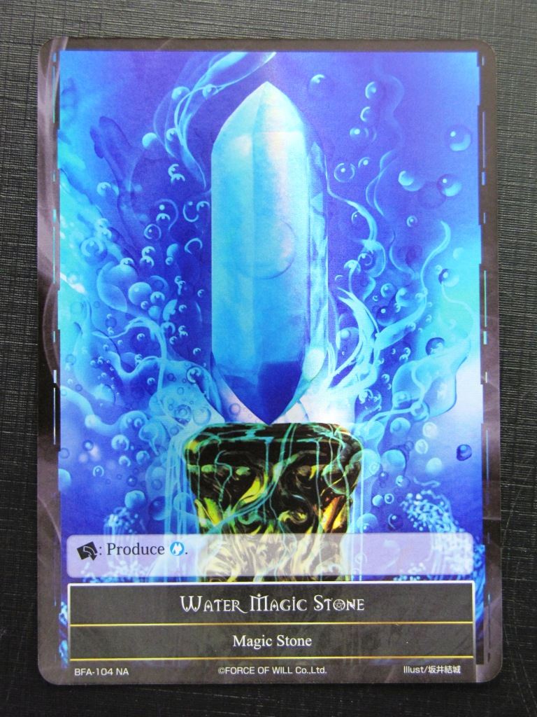 Force of Will Cards: WATER MAGIC STONE FOIL # 26G84