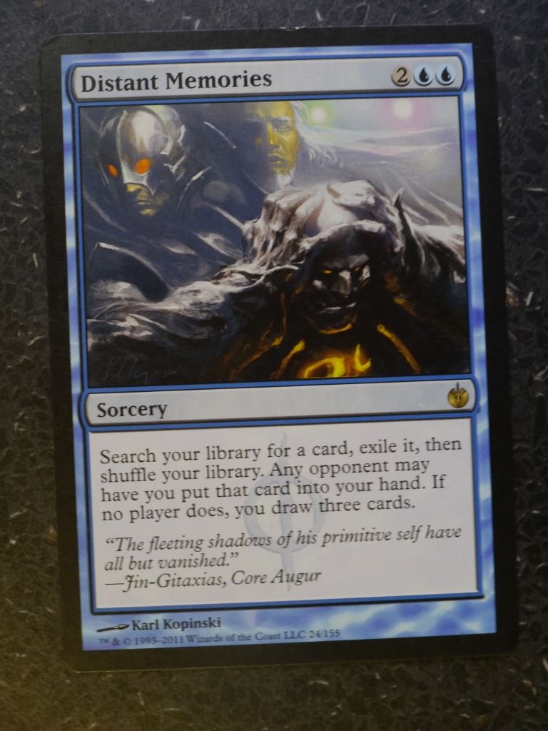 MTG Magic Card: DISTANT MEMORIES # 6C87