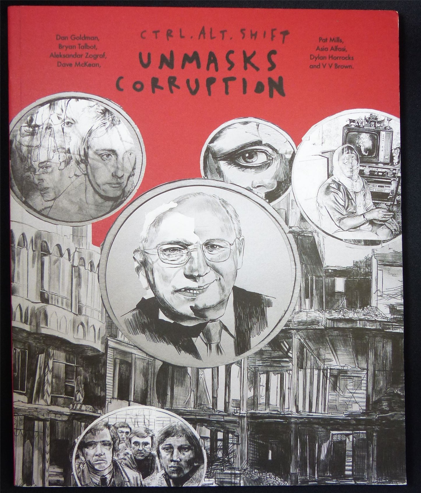 CTRL Alt Shift: Unmasks Corruption - Graphic Softback #13B