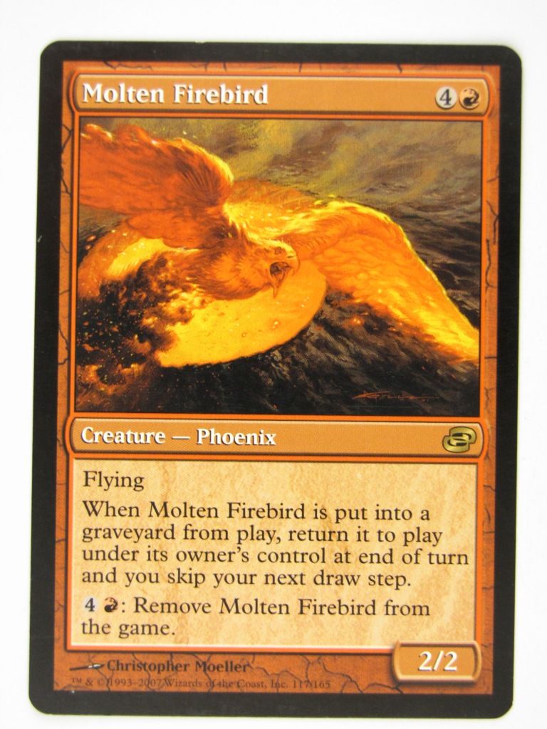 Mtg - MOLTEN FIREBIRD - Played Rare