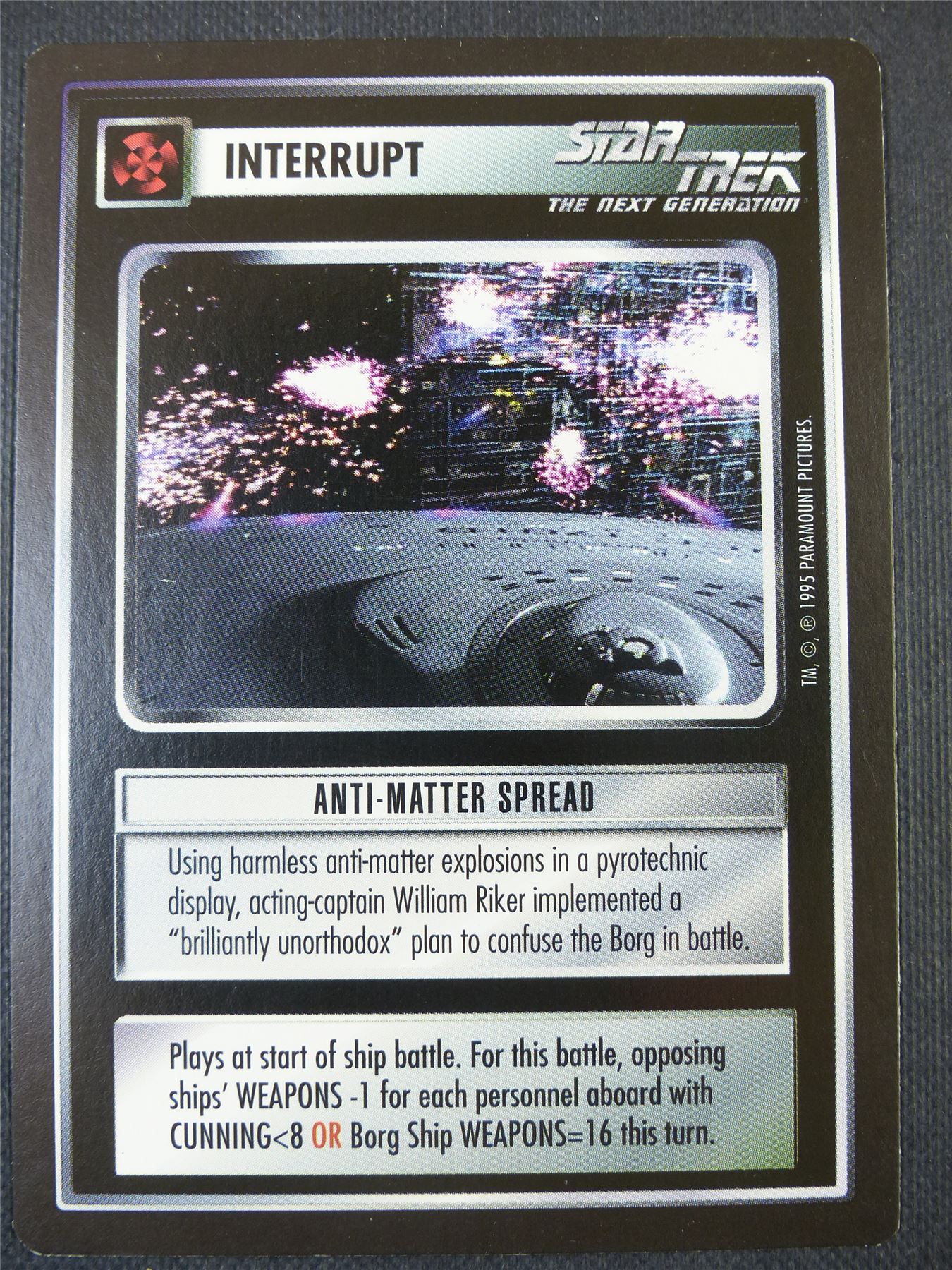 Anti-Matter Spread - NG - Star Trek Card #67G