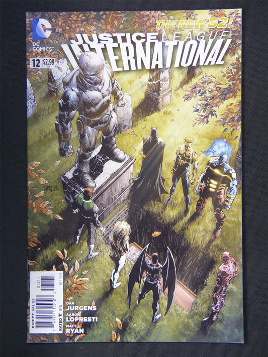 JUSTICE LEAGUE International #12 2012 - DC Comic #6C3