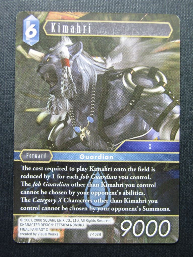 Kimahri 7-108H - Final Fantasy Cards # 1J28 Archeron Kimahri 7-108H - Final Fantasy Cards # 1J28 Archeron