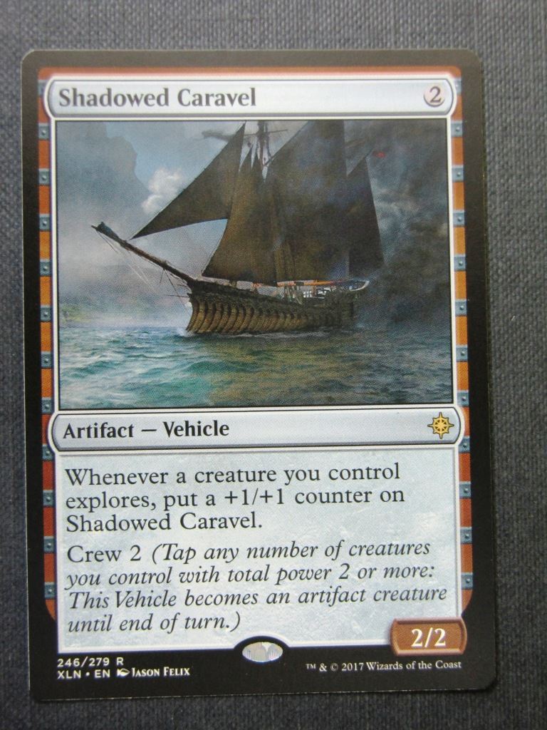Shadowed Caravel - Mtg Magic Cards #Y5