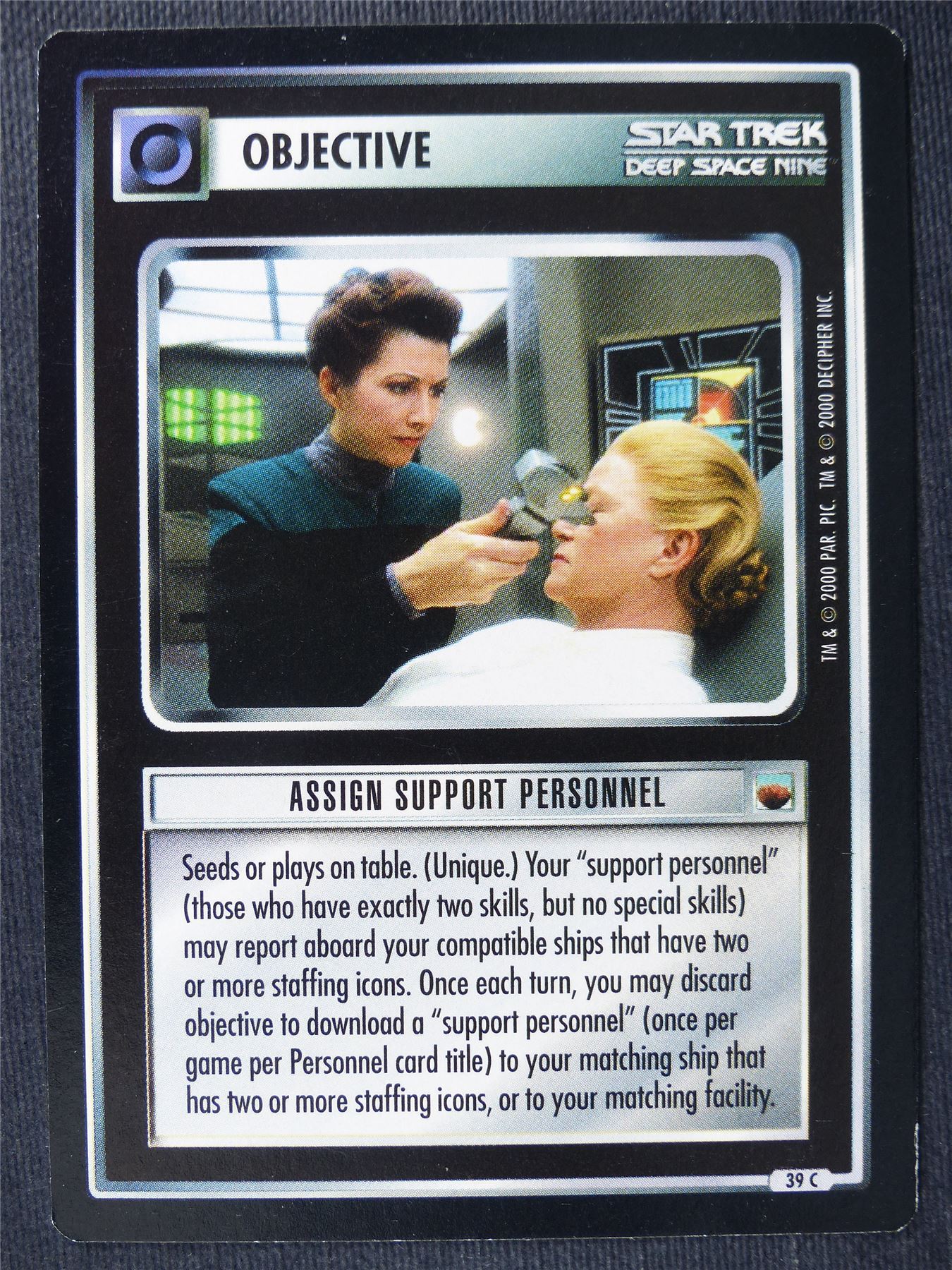 Assign Support Personnel - DS9 - Star Trek Cards #ZN