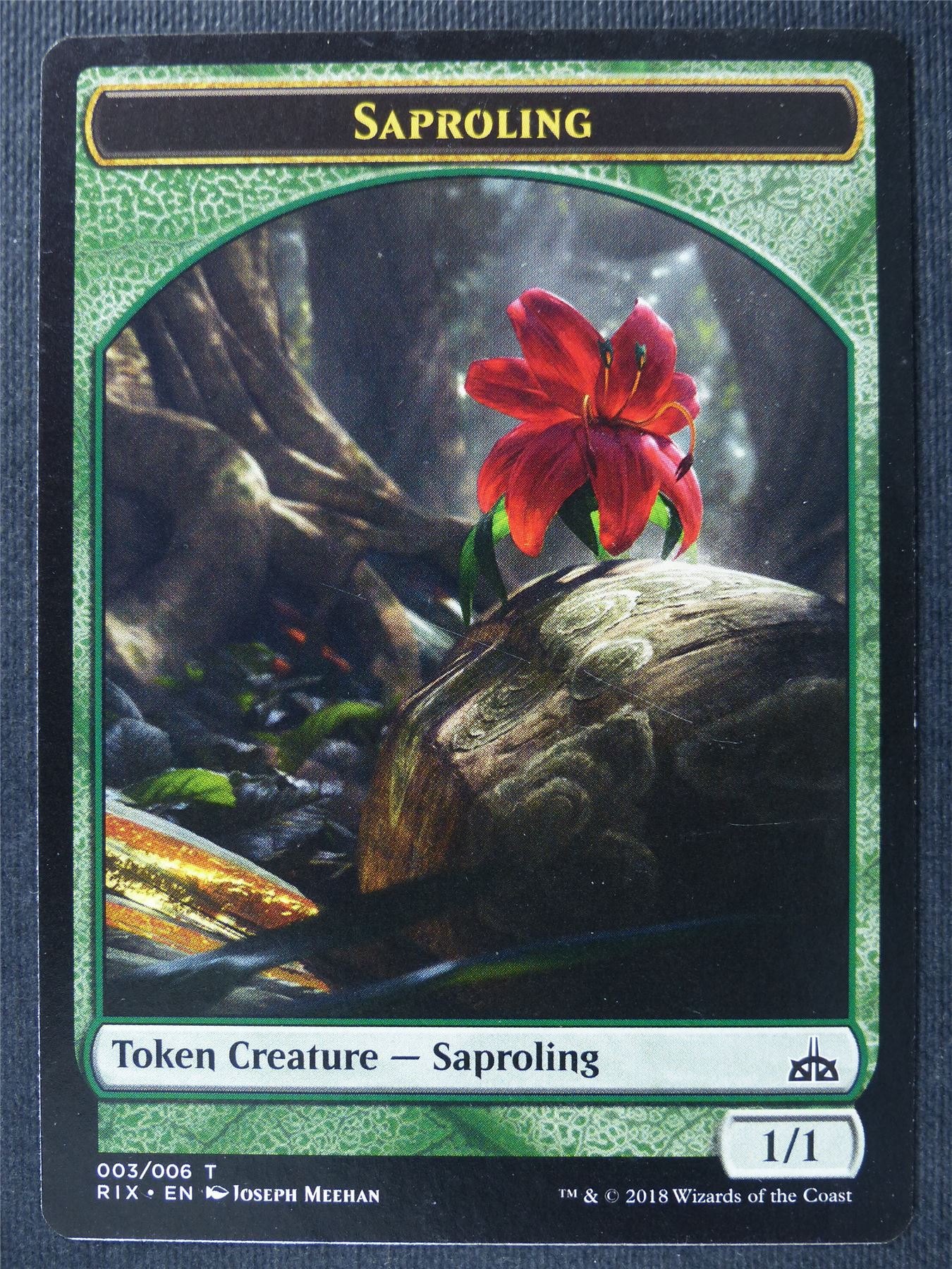 Saproling Token - Mtg Card #1W3